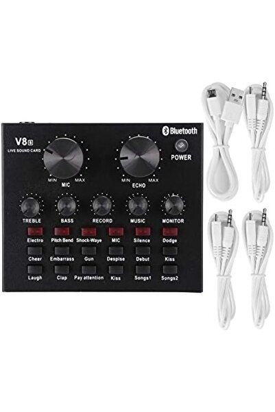 Hope Sound Card, Convenient Voice Changer Device Supporting Clouds Sound Effect
