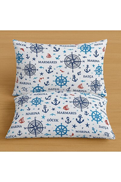 StellaFlavo Patterned Cotton Pillowcase 2 Pieces 50 X 70cm