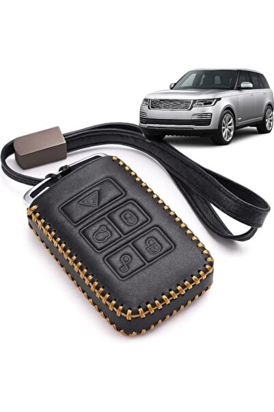 Hope غطاء مفتاح من الجلد الأصلي متوافق مع لاند روفر ديسكفري ورينج روفر (2017–...