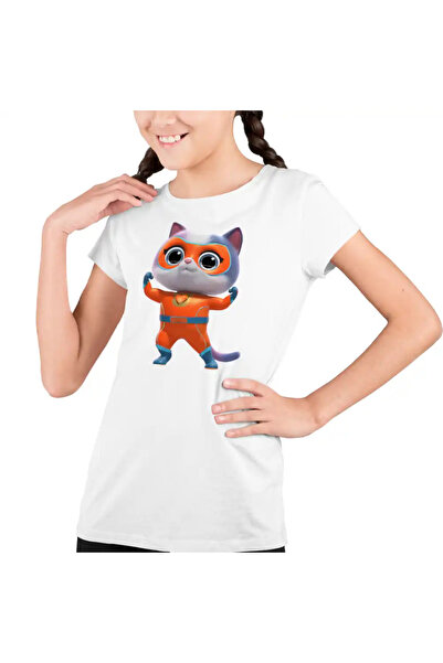 OEM Παιδικό Κοριτσίστικο T-shirt Super Kitty Buddy SuperKitties