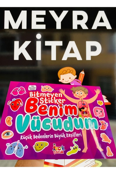 Bıcırık Yayınları Bitmeyen Sticker / Benim Vücudum