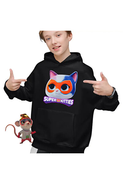 OEM Kids Boys' Sweatshirt Ghem Super Kitty Buddy