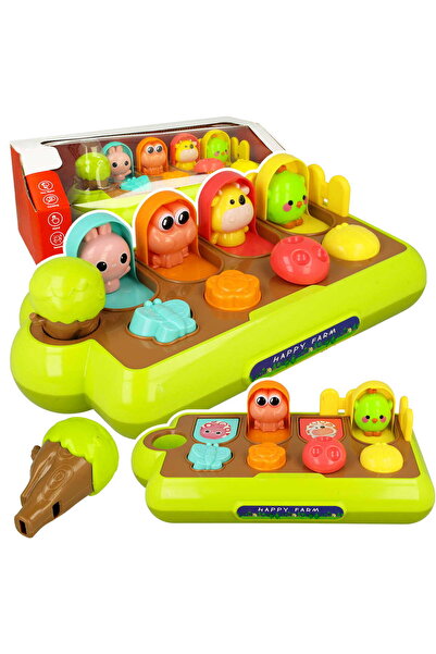 WePro Store Αισθητηριακό παιχνίδι για μωρά Animal Farm, κουμπιά, κινητικές δε...