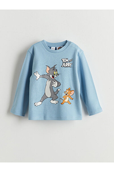 LC Waikiki Yeni Sezon Tom & Jerry Baskılı Erkek Bebek Pijama Takımı