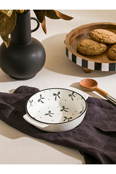 LC Waikiki Sparkling Selections from Shining Store |   Bow Printed Ceramic Bowl