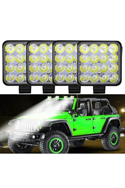 lumixauto Set de 4 proiectoare LED 48W Off Road 12V-24V