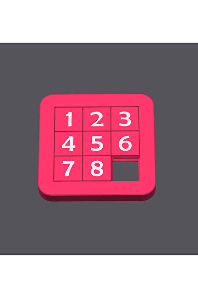 play Sayı kaydırma oyunu 3x3 blok sayılar puzzle oyunu çocuk yetişkin zeka oyun