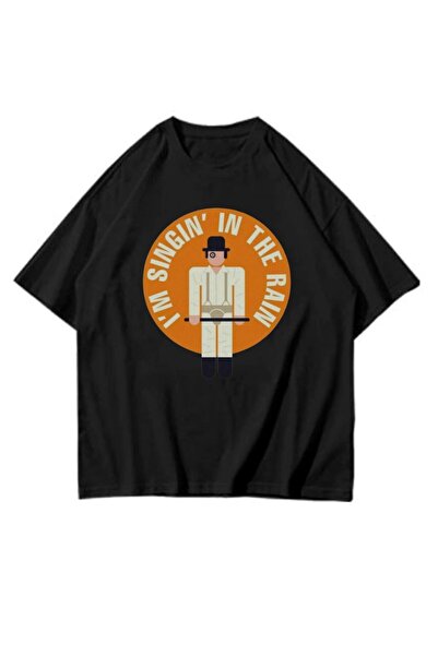 StartMore Black Unisex Oversize Dtf