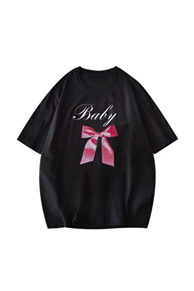 StartMore Black Unisex Oversize Dtf