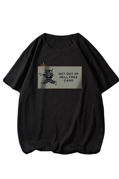 StartMore أسود للجنسين مقاس كبير Dtf