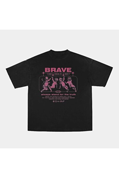 StartMore Black Unisex Oversize Dtf