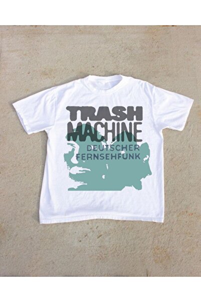 StartMore White Unisex Oversize Dtf Printed