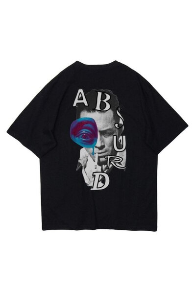 StartMore Black Unisex Oversize Dtf