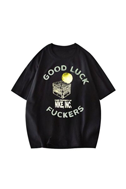 StartMore Black Unisex Oversize Dtf