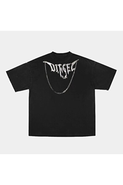 StartMore Black Unisex Oversize Dtf