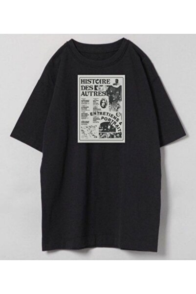 StartMore Black Unisex Oversize Dtf