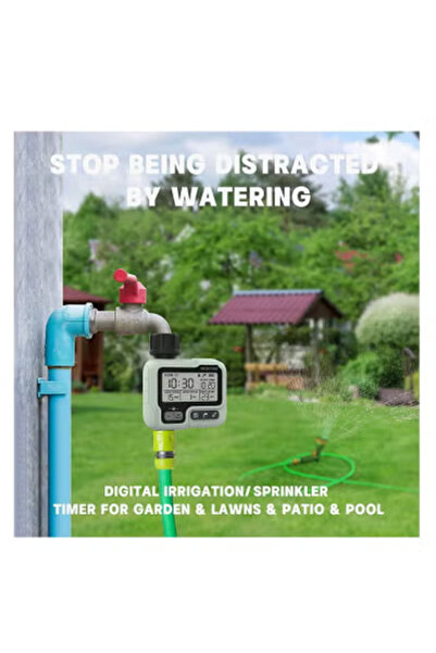 Taimi Sprinkler Timer, Programmable Water Timer, Sprinkler Controller