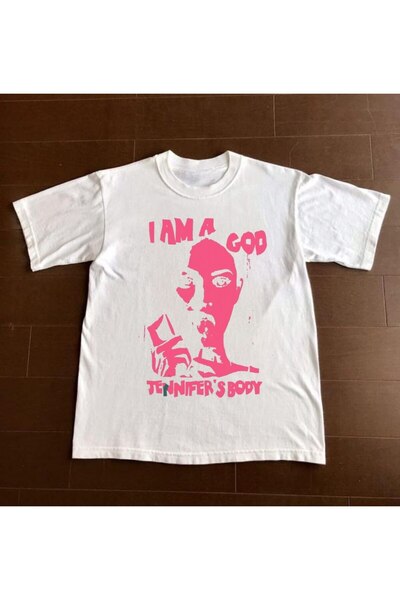 StartMore أبيض أبيض كبير الحجم للجنسين مطبوع بتقنية DTF من مايداي كالتشر