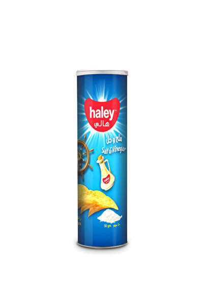 HALEY رقائق البطاطس بالملح والخل 50 جرام