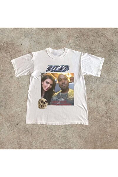 StartMore Beyaz BEYAZ OVERSIZE UNISEX DTF BASKILI MAYDAY CULTURE