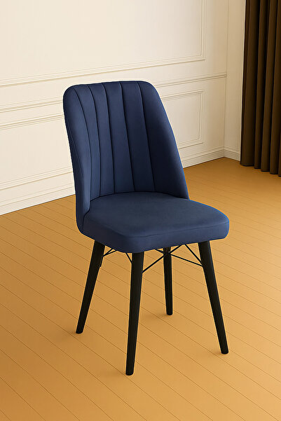 MEDA CONCEPT Sandalye Kare Gold Mutfak Sandalyesi Yemek Masası Sandalyesi 1 Adet