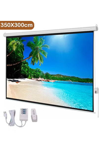 Taimi Electric Screen Projector with Remote Control 350x300cm