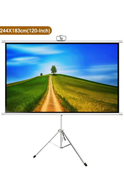 Taimi Tripod Screen Projector 120 inch 244x183cm