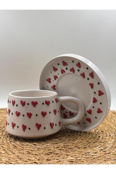 3DreaMaker Ceramic Handmade Mug Cup Set with Base