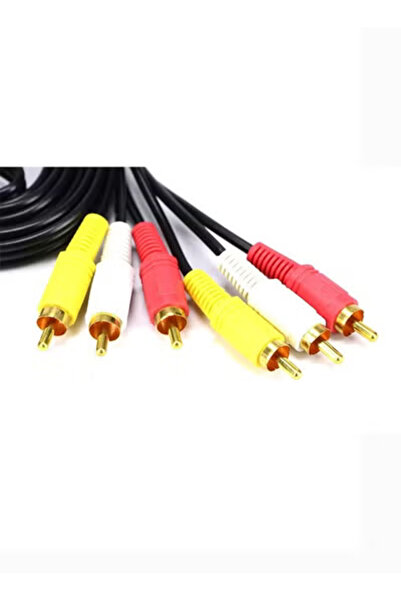 Taimi كابل RCA لتطبيقات الصوت والفيديو بطول 15 مترًا