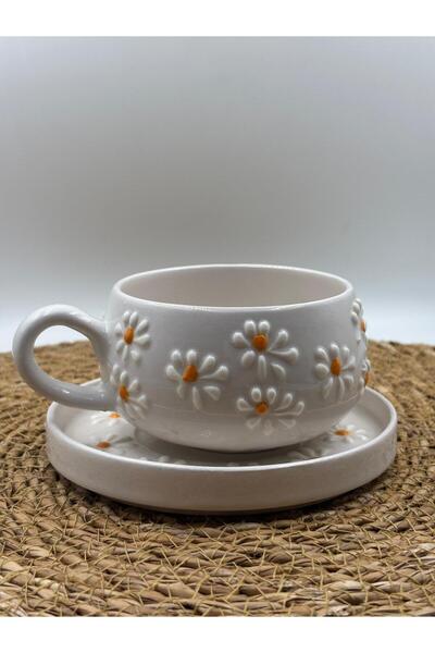 3DreaMaker Ceramic Handmade Mug Cup Set with Base