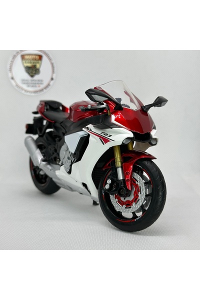 Maisto Diecast Yamaha YZF-R1 1:12 Diecast Motosiklet – Lisanslı Metal Model Koleksiyon Aracı