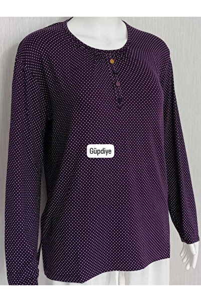 güpdiye Puantiyeli Bluz