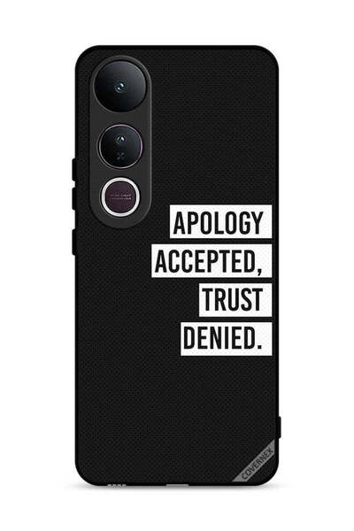 Covernex غطاء حماية لهاتف Vivo V50 Lite - اعتذار مقبول - ثقة مرفوضة