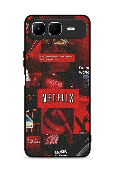 Covernex Infinix Smart 10 Plus Protective Case Cover Netflix Tags