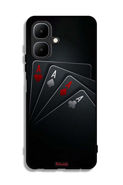 Tolwak غطاء حماية لهاتف تكنو بوب 10 - بطاقات A