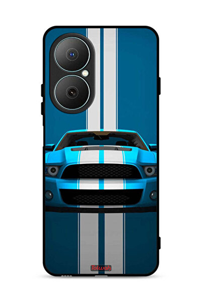 Tolwak Huawei Nova Y73 Protective Case Cover Car Abstract Art