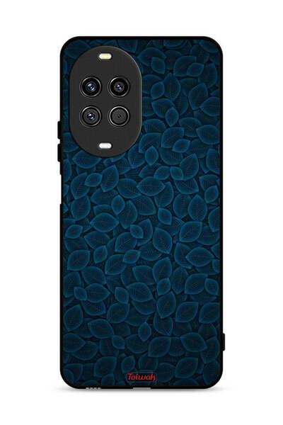 Tolwak غطاء حماية لهاتف هواوي نوفا 14 برو 5G بنقشة أوراق فنية رقمية