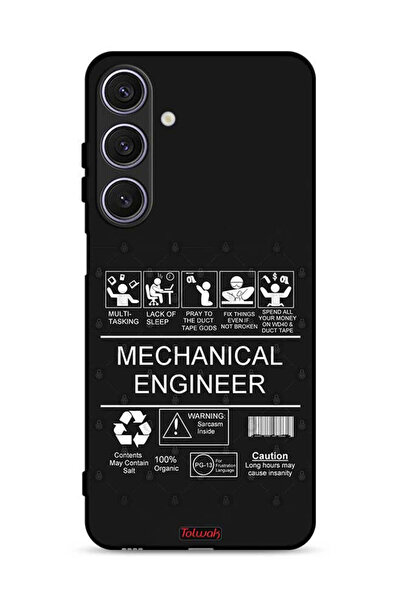 Tolwak غطاء حماية لهاتف Samsung Galaxy A17، ملصق مهندس ميكانيكي