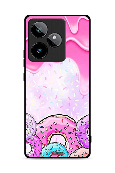 Tolwak غطاء حماية لهاتف Realme GT 7 5G بألوان الدونات