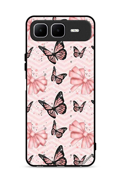 Covernex غطاء حماية لهاتف Infinix Smart 10 Plus بنقشة فراشات