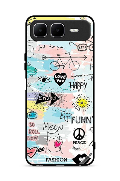 Covernex غطاء حماية من انفينيكس سمارت ١٠ بلس بتصميم دودل مياو إنجوي