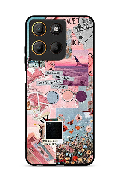 Tolwak غطاء حماية لهاتف موتورولا موتو جي 15 - الليل أظلم والنجوم أكثر إشراقًا