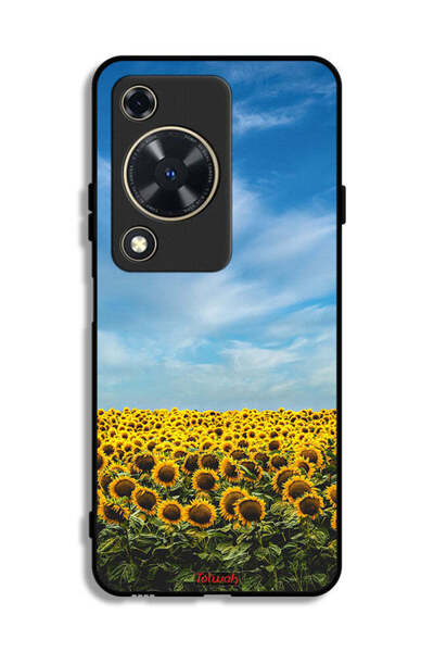 Tolwak غطاء حماية لهاتف هواوي نوفا Y63 - عباد الشمس تحت السماء