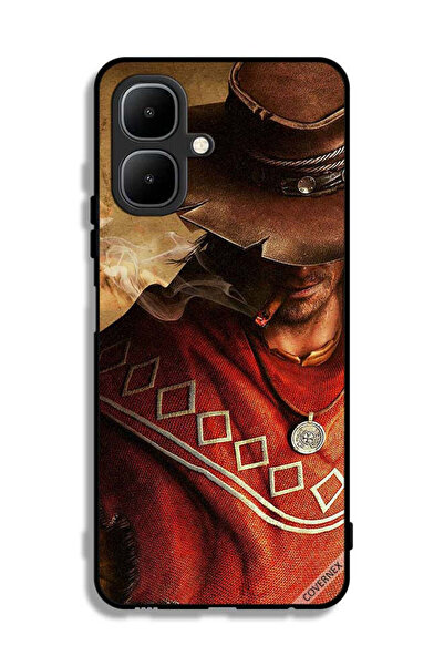 Covernex غطاء حماية لهاتف إنفينيكس سمارت 10 بتصميم قبعة أنيقة للرجال