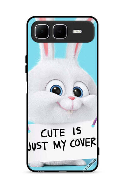 Covernex غطاء حماية لهاتف Infinix Smart 10 Plus، أرنب لطيف، هذا هو غلافي فقط