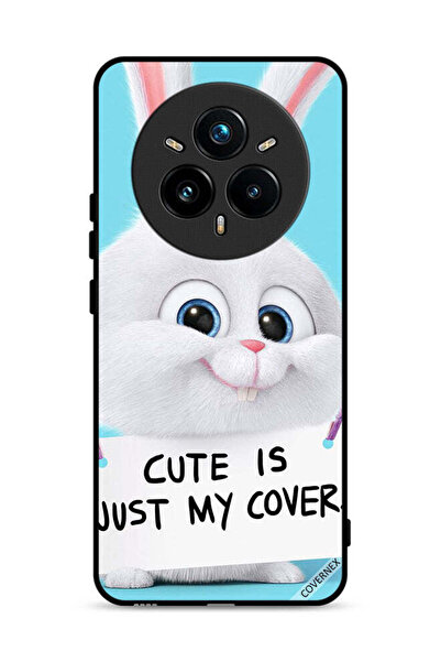 Covernex غطاء حماية لجهاز Realme 14 Pro 5G، أرنب لطيف هو مجرد غطاء لي