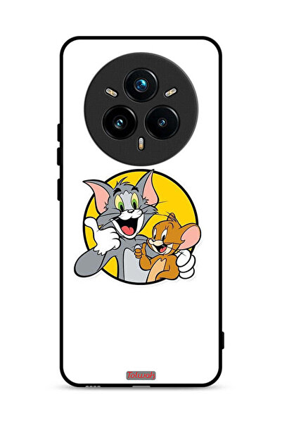 Tolwak غطاء حماية لهاتف Realme 14 Pro Plus 5G بتصميم توم وجيري