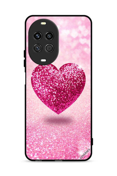 Covernex غطاء حماية لهاتف هواوي نوفا 14 برو 5G بنقشة قلب لامع