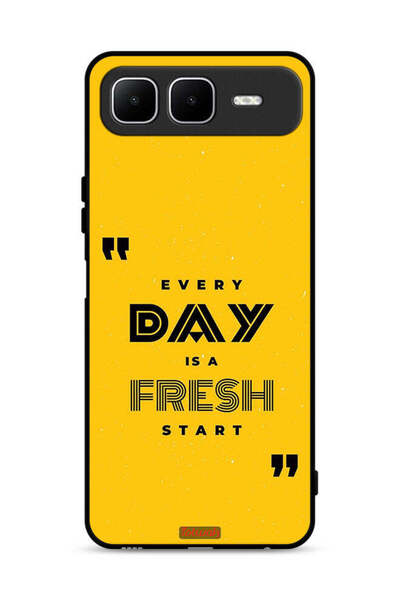 Tolwak غطاء حماية لهاتف Infinix Smart 10 Plus كل يوم هو بداية جديدة