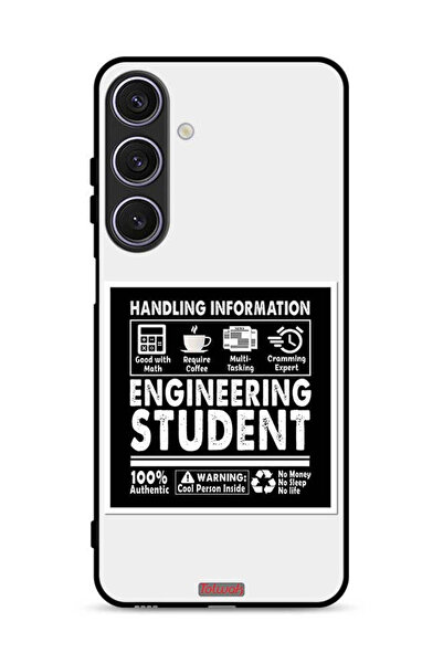 Tolwak غطاء حماية لهاتف Samsung Galaxy A17، ملصق طالب الهندسة